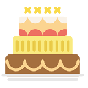 Birthday Cake logo