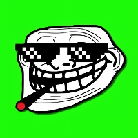 Computer Troll Face PNG